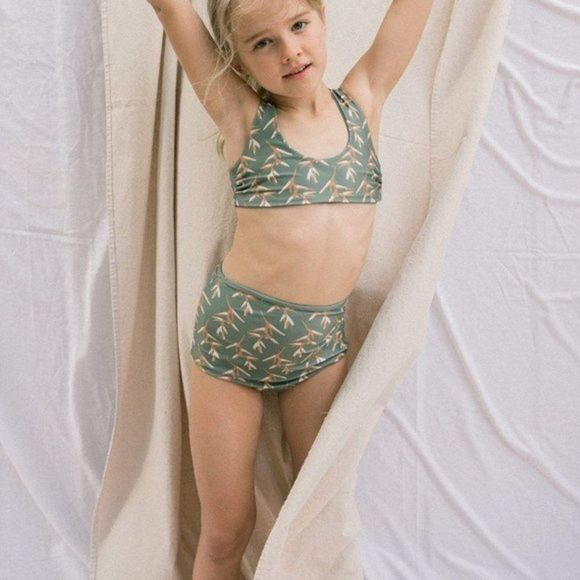 ❥ Girls Of One Sea Seagrass Ginger Torch Bikini